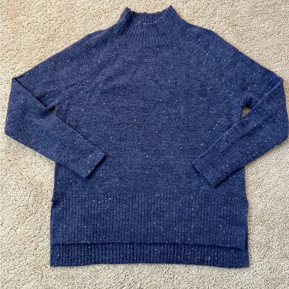 Loft Outlet Turtleneck Sweater Size XS NWT Textured Knit Cozy